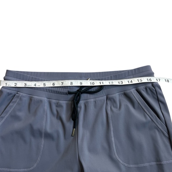 ZYIA Active Women's Peak Zipper Joggers- Dark Grey- Size Large - Picture 6 of 13